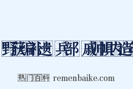 野获编补遗·兵部·戚帅惧内造句是什么意思的图片